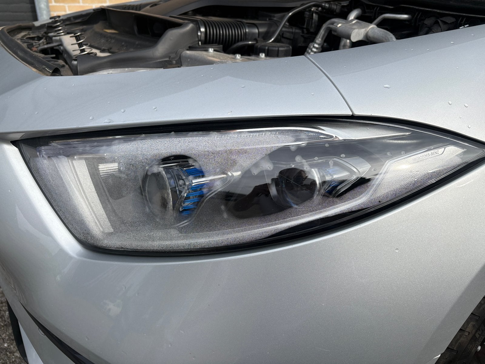 Koplamp Mercedes CLS C257 LED scheurtje!, Auto-onderdelen, Ophalen of Verzenden, Mercedes-Benz