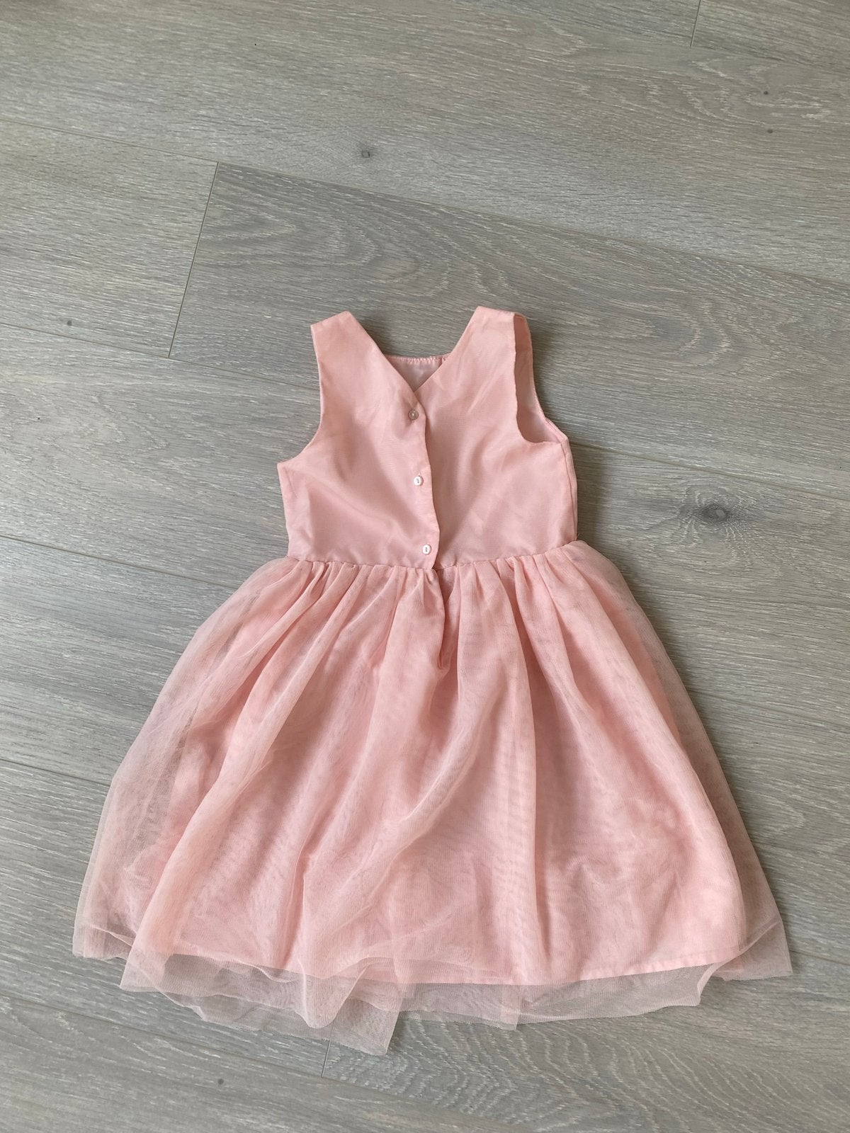 H&M Roze Jurk Maat 110 Z.G.A.N., Kinderen en Baby's, Ophalen of Verzenden, Zo goed als nieuw, Meisje, Jurk of Rok