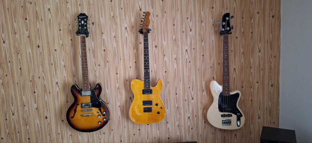Fender tele special edition HH, Epiphone Es339, ibanez bass, Ophalen, Met versterker, Zo goed als nieuw, Fender