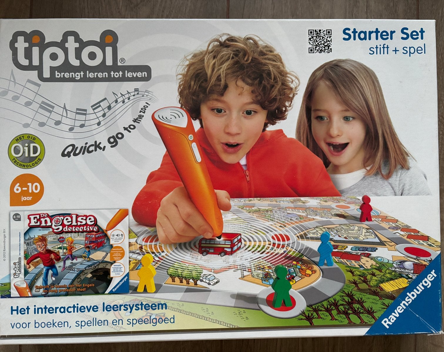 Tiptoi Starter Set: Engels spel, Kinderen en Baby's, Speelgoed | Educatief en Creatief, Ophalen, Zo goed als nieuw, Taal en Lezen
