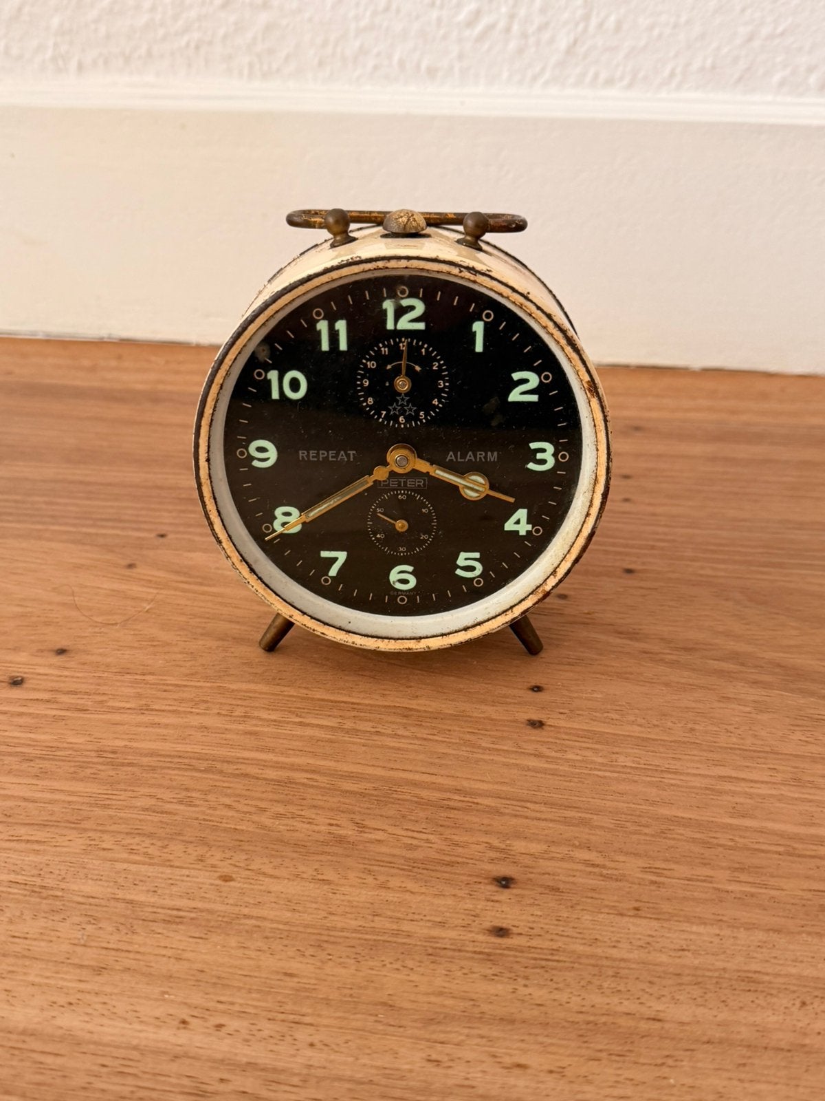Vintage Wekker Peter, Ophalen of Verzenden