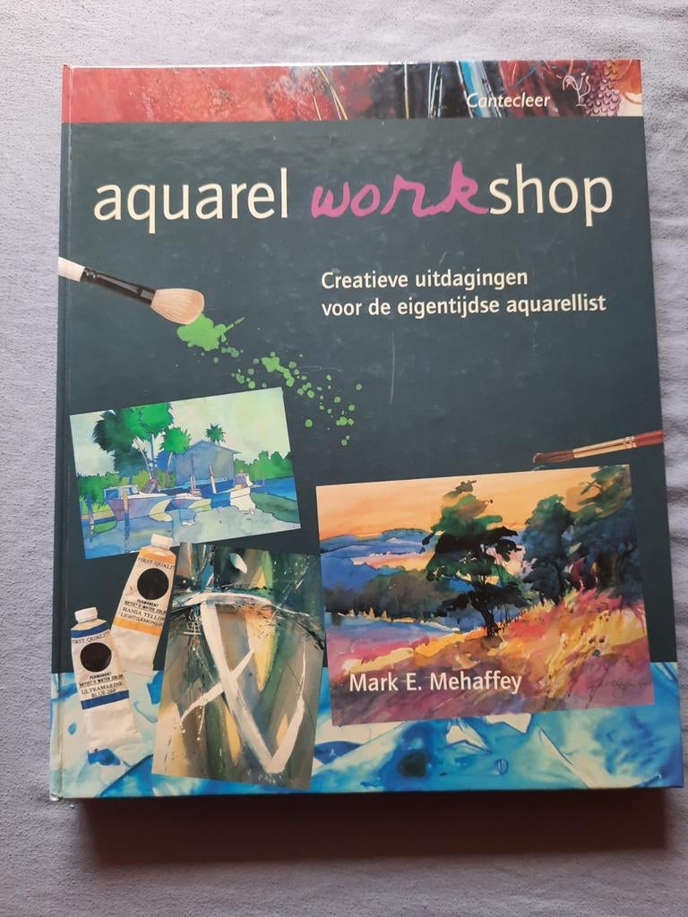 Aquarel Workshop Boek - Creatieve Uitdagingen, Ophalen of Verzenden