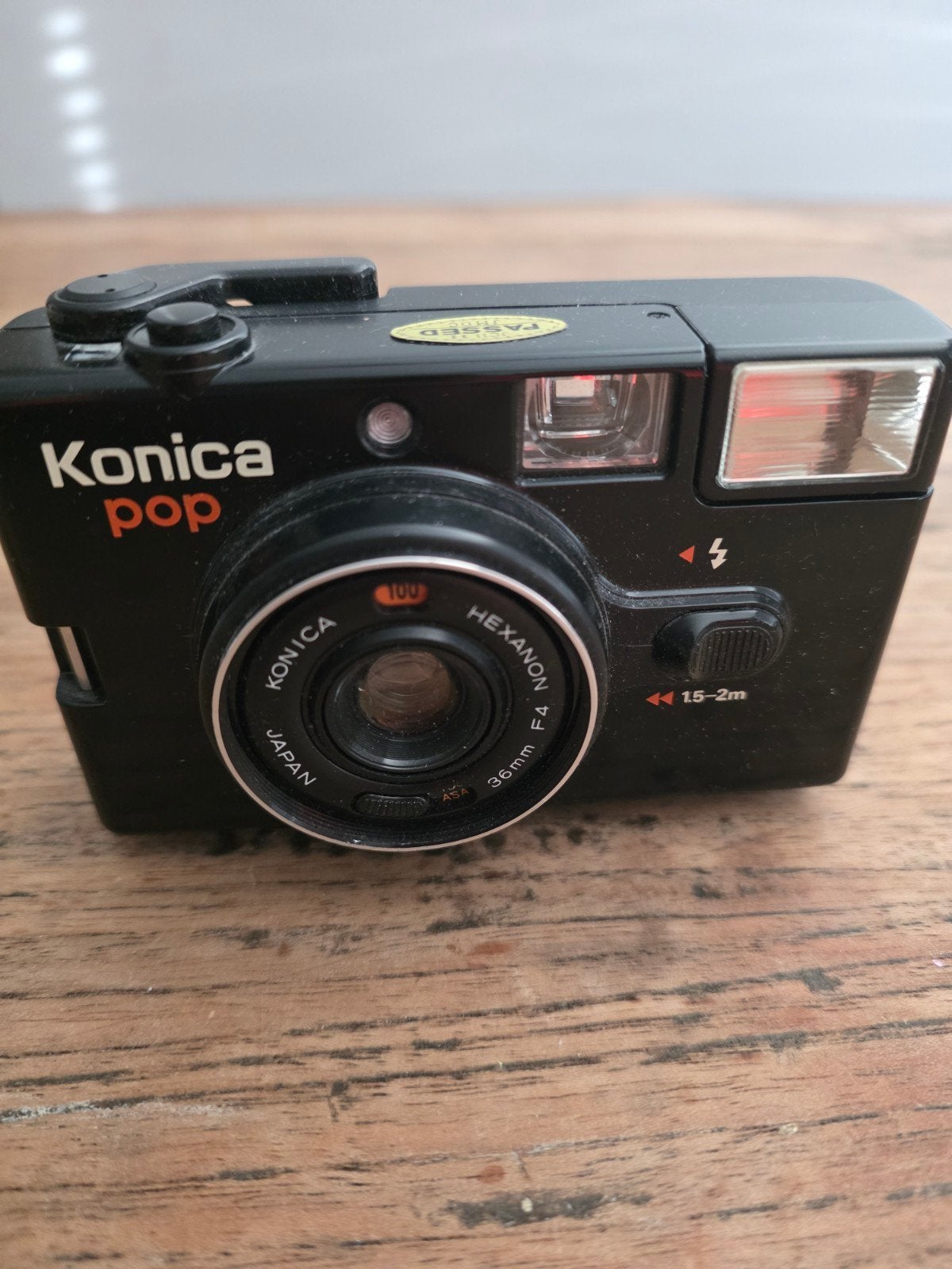 Konica Pop Compact Camera - Niet Getest, Ophalen of Verzenden, Niet werkend, Compact, Konica