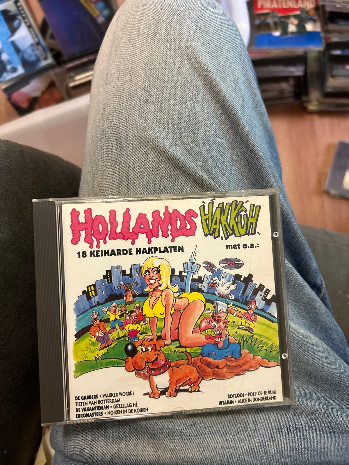 Hollands Hakkuh - 18 Keiharde Hakplaten CD, Cd's en Dvd's, Ophalen of Verzenden, Zo goed als nieuw, Hardcore, Verzamelalbum