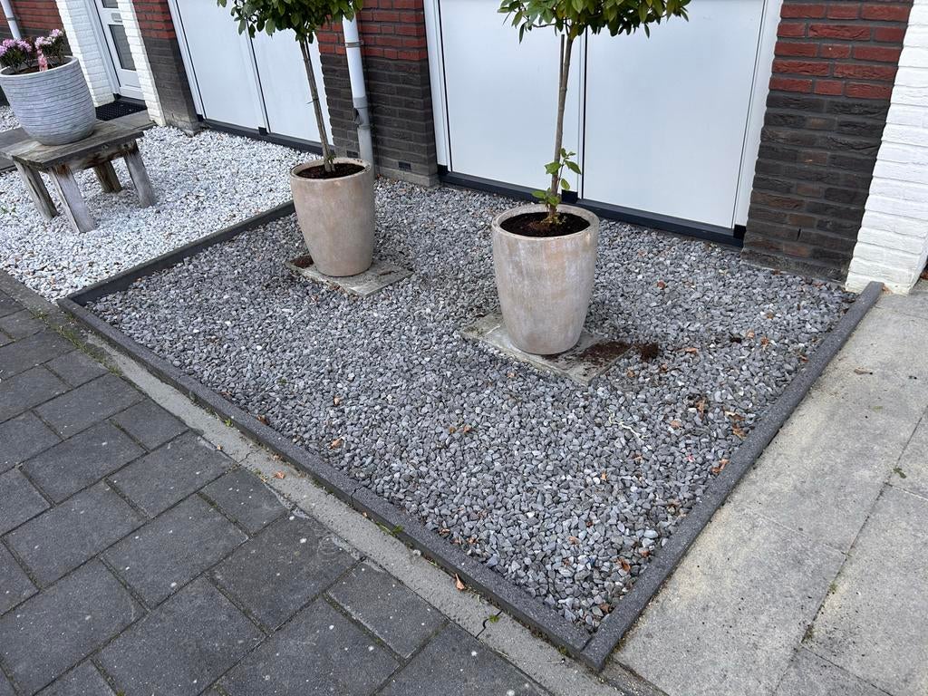 Grijs Split voor Tuin of Oprit, Ophalen, Gebruikt, Split, Basalt