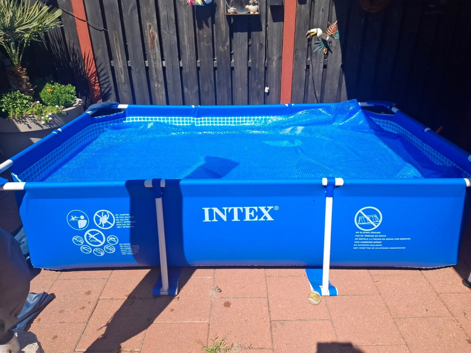 intex 260x160x65, Tuin en Terras, Zwembaden, Ophalen of Verzenden, Rond, Minder dan 200 cm, Minder dan 80 cm