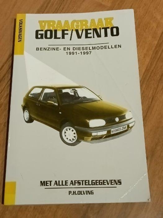 Vraagbaak Volkswagen Golf, Golf GTi, VW Vento +diesel '91-97, Ophalen of Verzenden