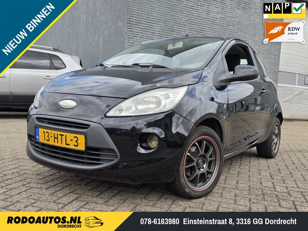 Ford Ka 1.2 Titanium Airco APK 03-2027 ✅ (bj 2009), Gebruikt, 1242 cc, 4 cilinders, 4 stoelen