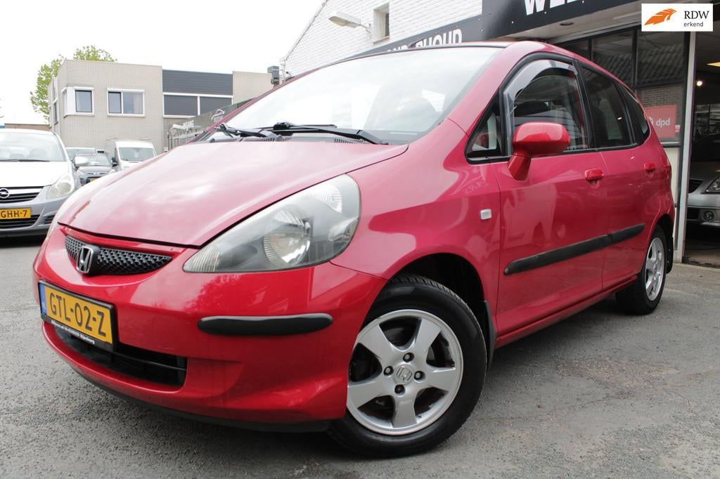 Honda JAZZ 1.2 S | Airco | Elec ramen, Auto's, Voorwielaandrijving, Stof, Gebruikt, Zwart