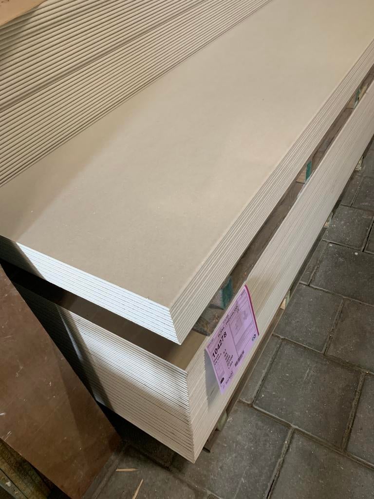 Gipsplaten. Wandgips, plafondplaten, Doe-het-zelf en Verbouw, Platen en Panelen, Ophalen, Nieuw