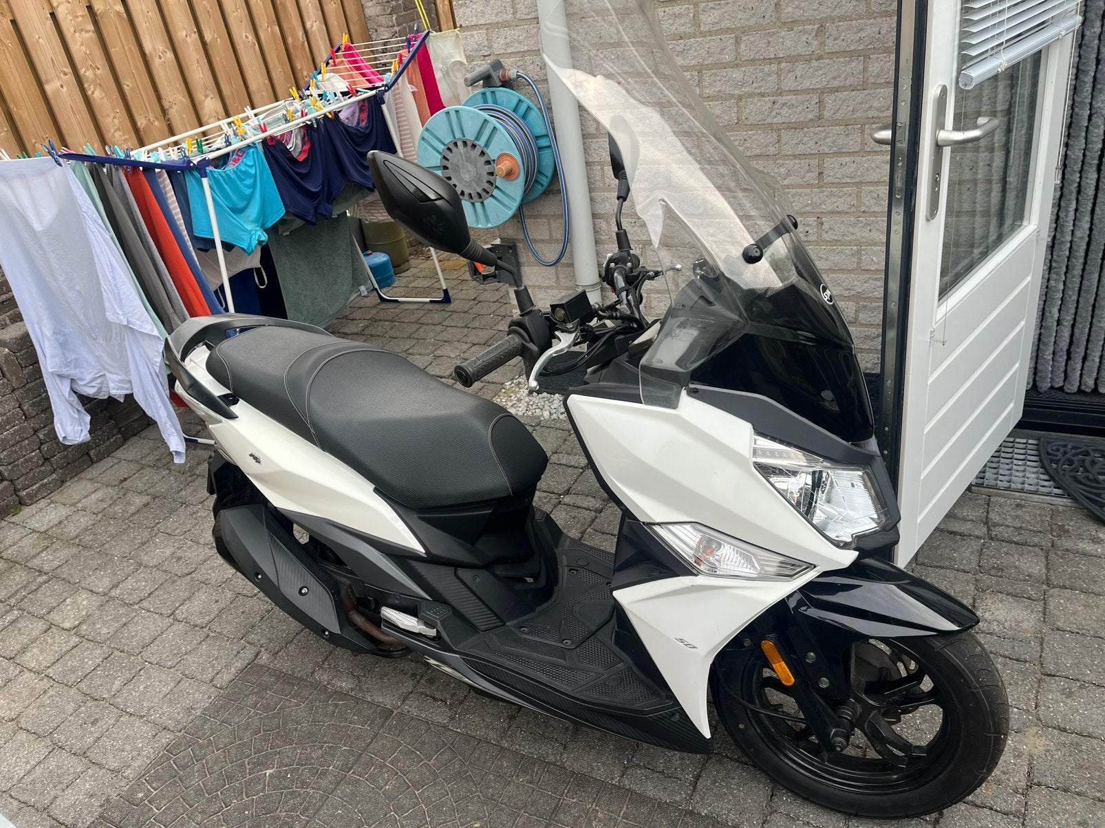 Sym jet 14, Fietsen en Brommers, Ophalen, Overige modellen, Maximaal 45 km/u, Zo goed als nieuw