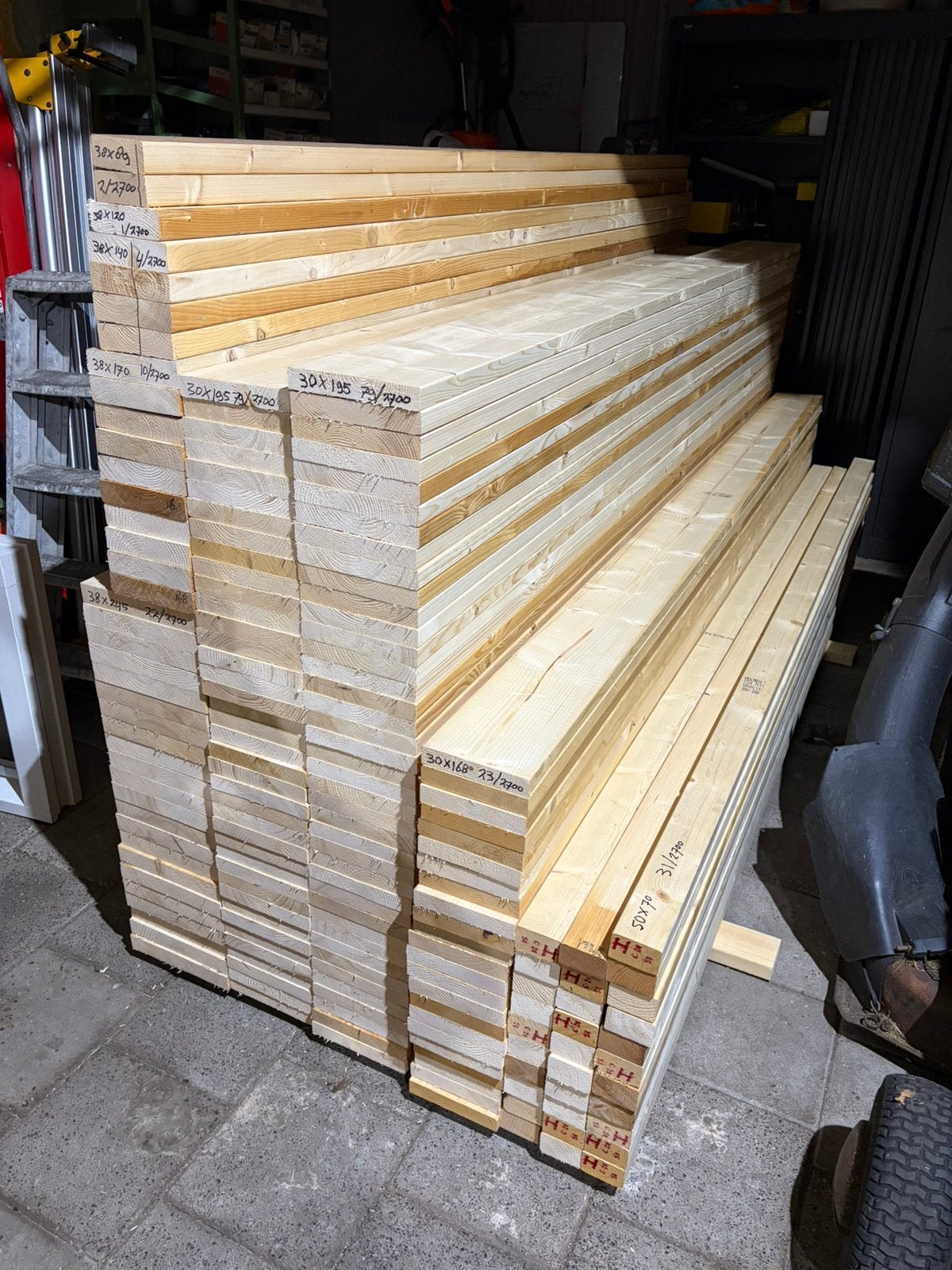 Vuren 30x195mm nieuw en meer soorten sls, lees advertentie!, Doe-het-zelf en Verbouw, Ophalen, 25 tot 50 mm, Nieuw, 250 tot 300 cm