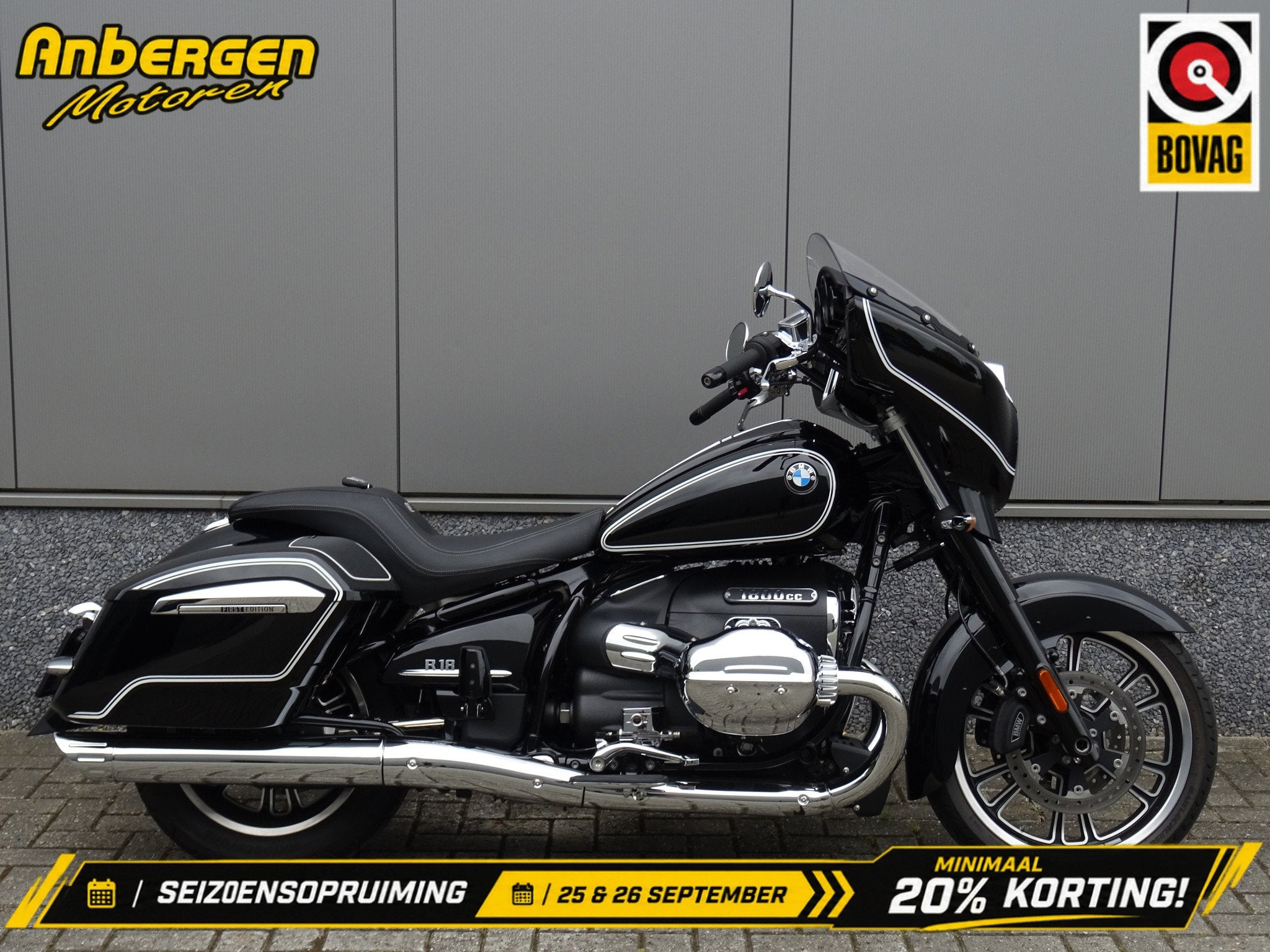 BMW R 18 B (bj 2022), Chopper, 1800 cc, Gebruikt, Bedrijf