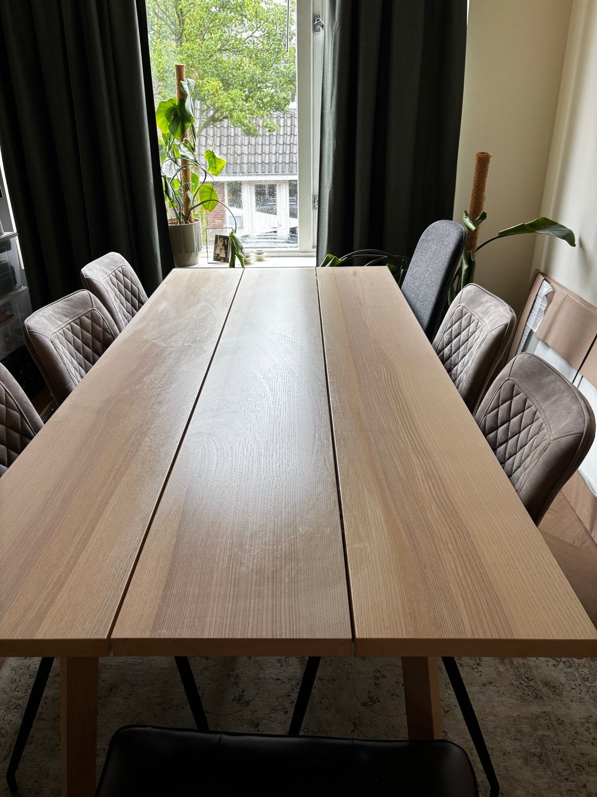 Grote eettafel (IKEA Ypperlig > IKEA x HAY collectie), Ophalen, Overige materialen, 50 tot 100 cm, Zo goed als nieuw