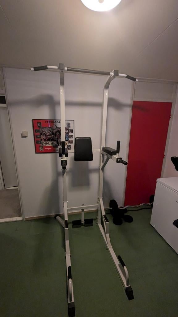 Power Tower / Krachtstation, Sport en Fitness, Ophalen, Gebruikt, Krachtstation, Metaal