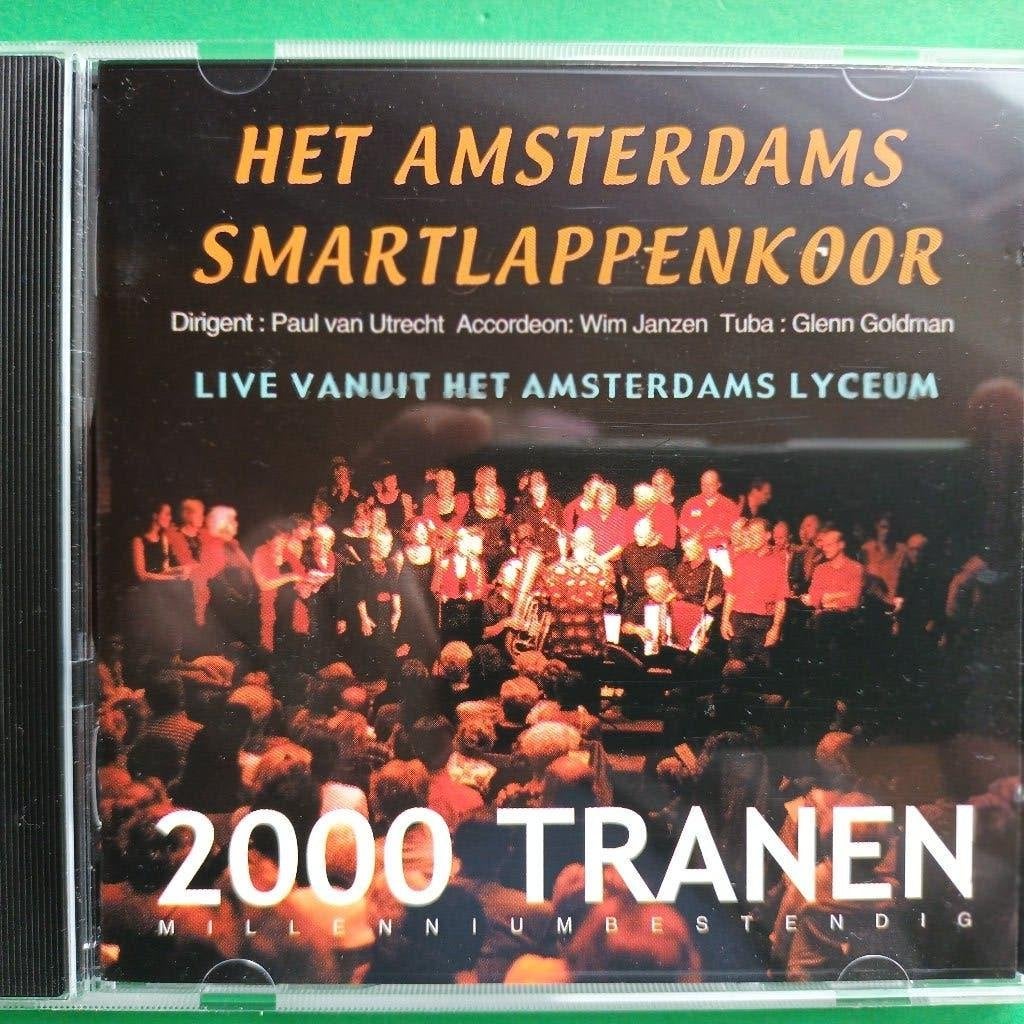 HET AMSTERDAMS SMARTLAPPENKOOR - 2000 TRANEN, Ophalen of Verzenden, Zo goed als nieuw, Levenslied of Smartlap