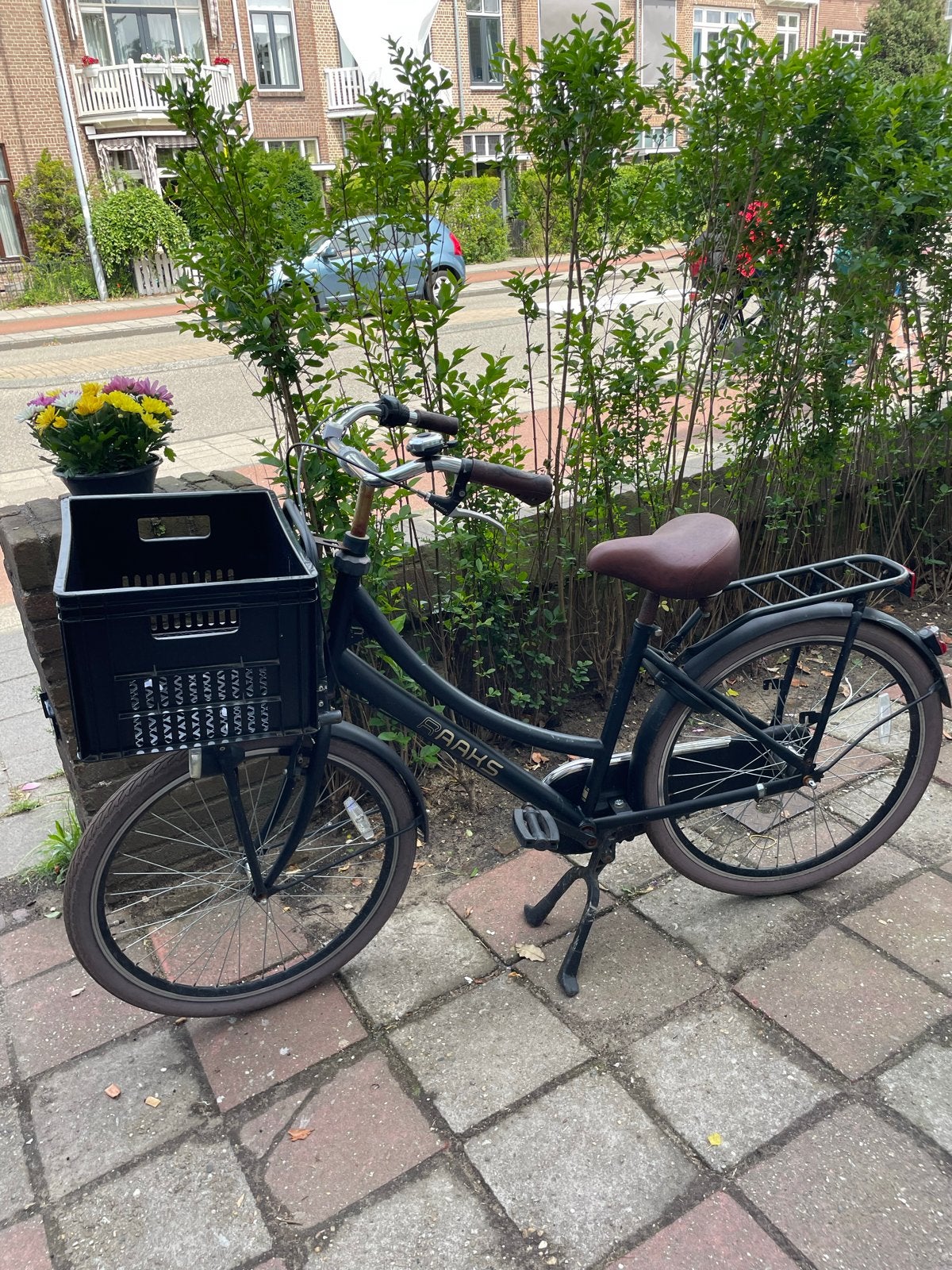 Raaks 26 inch meisjesfiets transportfiets, Terugtraprem, Gebruikt, Versnellingen, Raaks