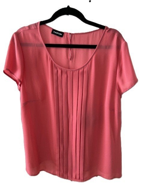 TAIFUN Blouse Top Maat 44 Koraal - Zo goed als nieuw, Verzenden, Maat 42/44 (L), Zo goed als nieuw, TAIFUN
