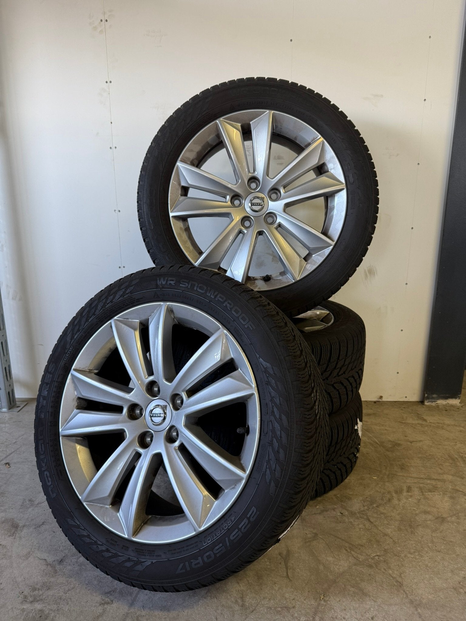 Gebruikte Winterwielenset Nokian Snowproof Volvo V60 - (225/, Auto-onderdelen