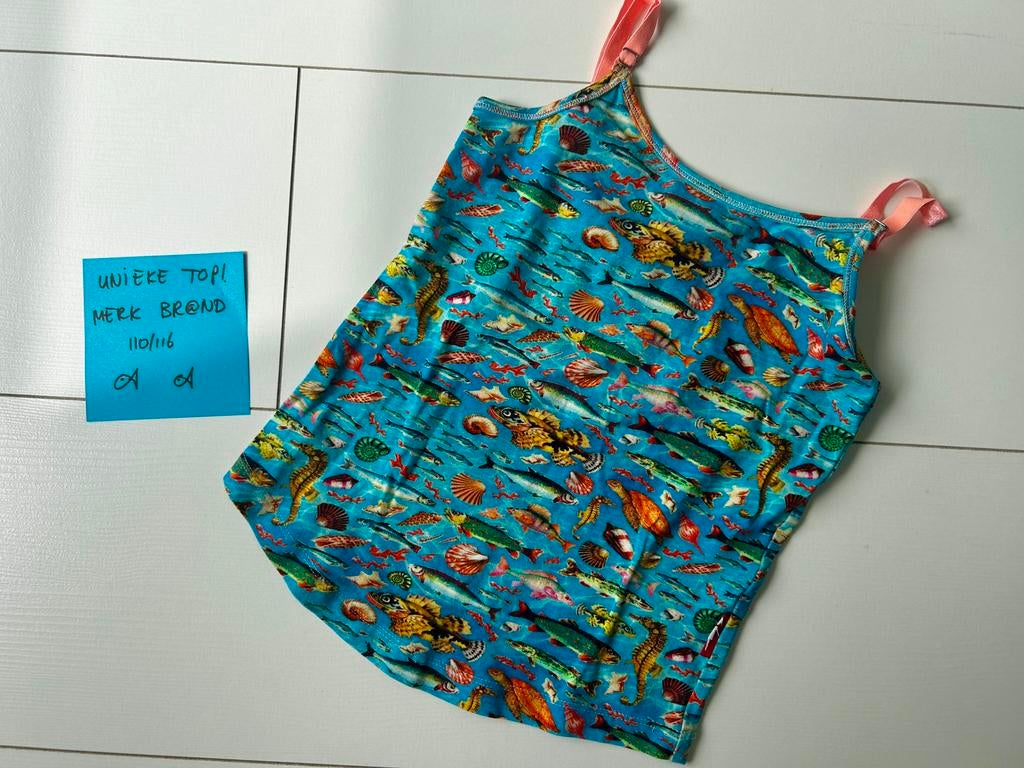 Unieke top vissen  merk BR@ND 110/116, Ophalen of Verzenden, Zo goed als nieuw, Meisje