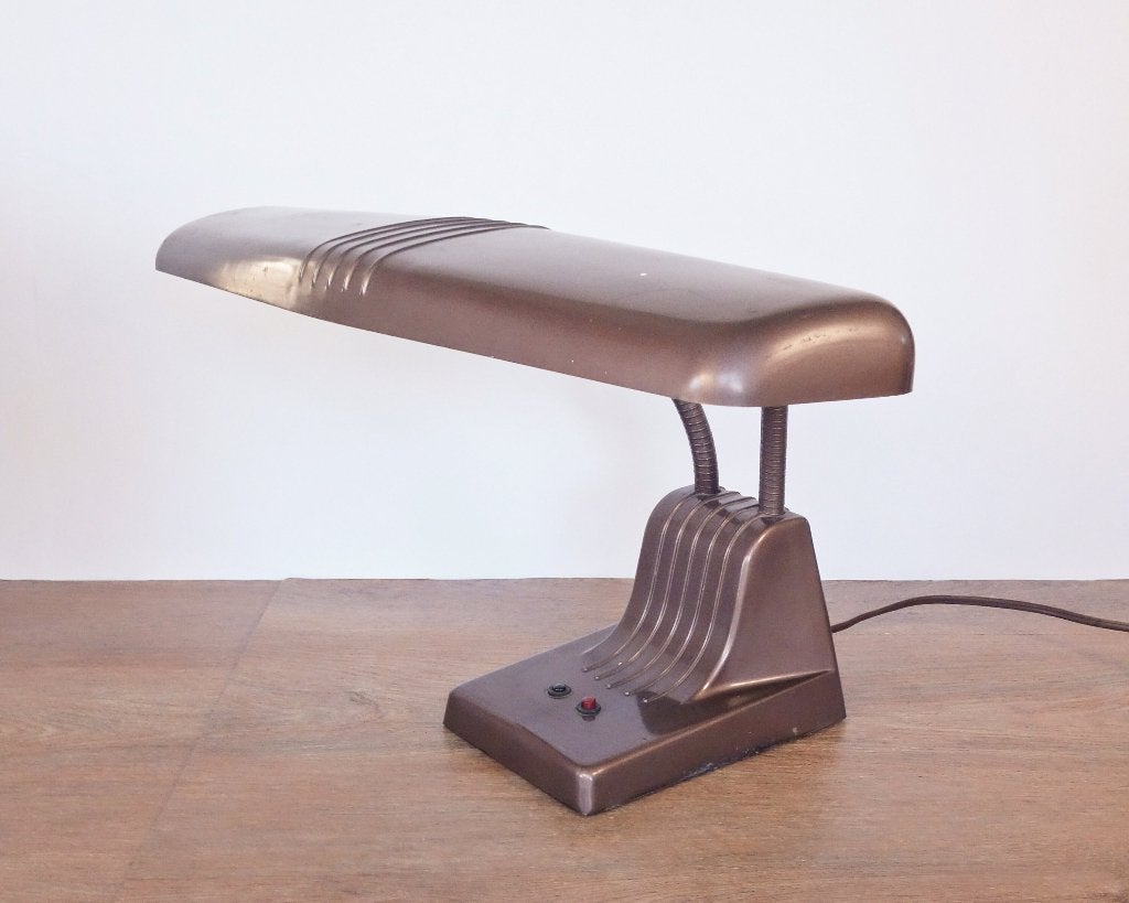 Vintage bureaulamp met flexibele arm, Ophalen, Huis en Inrichting
