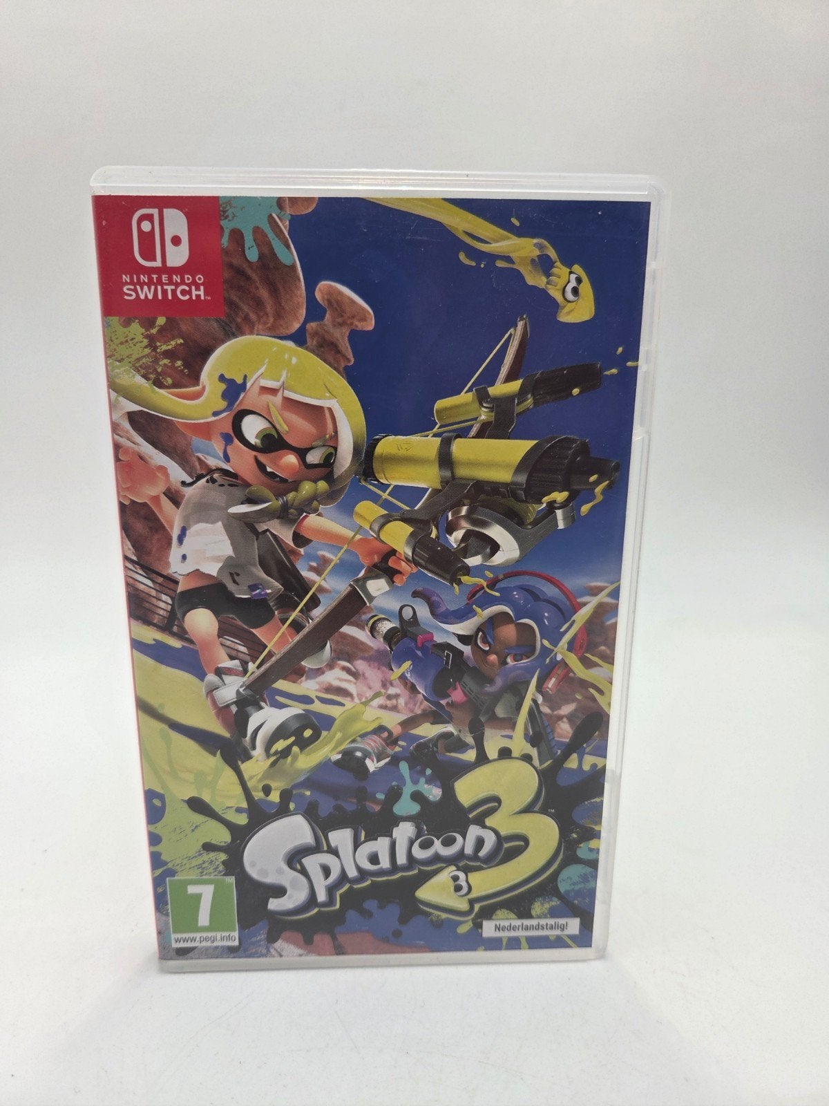 Splatoon 3, Nintendo, Nintendo of Europe GmbH, Herriotstrasse 4, 60528 Frankfurt am Main, Duitsland, Zo goed als nieuw, Info@nintendo.de