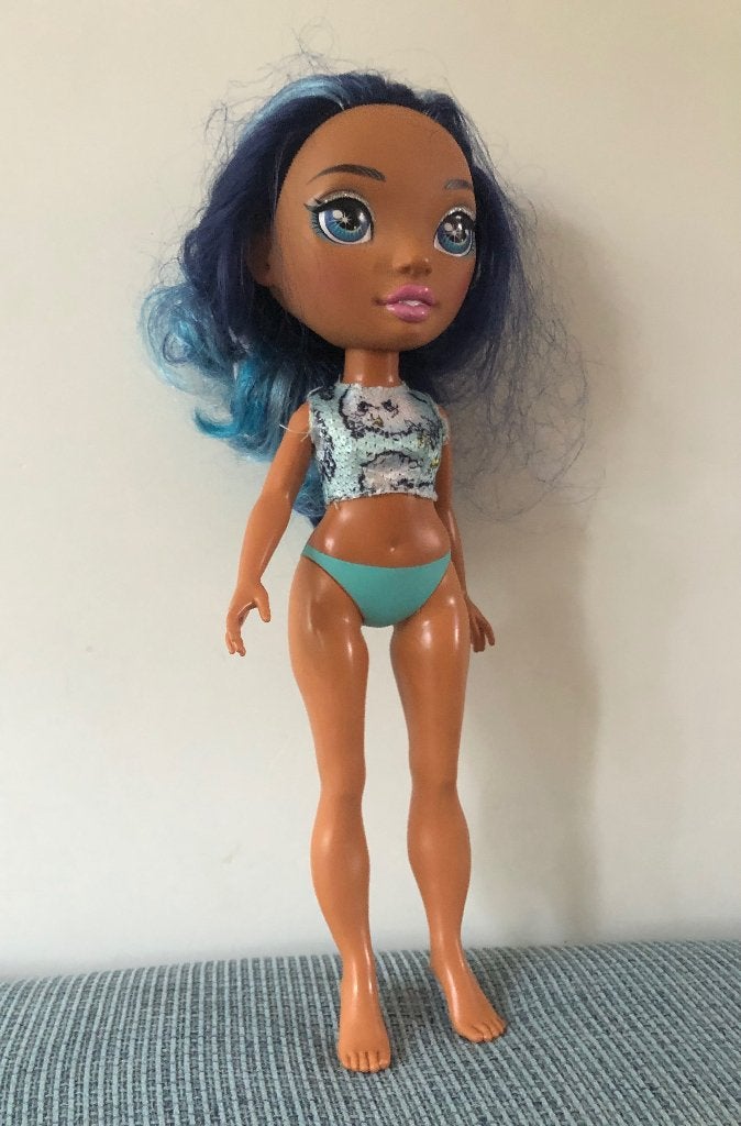 MGA Entertainment Poopsie Rainbow Surprise Blue Sky Doll 14", Ophalen, Zo goed als nieuw, Overige typen