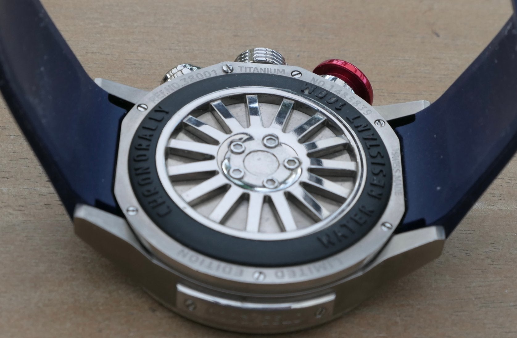 Edox Chronorally Limited Edition, Ophalen of Verzenden, Zo goed als nieuw, Staal, Overige merken