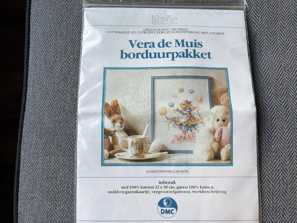 nieuw BORDUURPAKKET VERA DE MUIS - WD014, Hobby en Vrije tijd, Waddinxveen, Nieuw, Ophalen of Verzenden, X