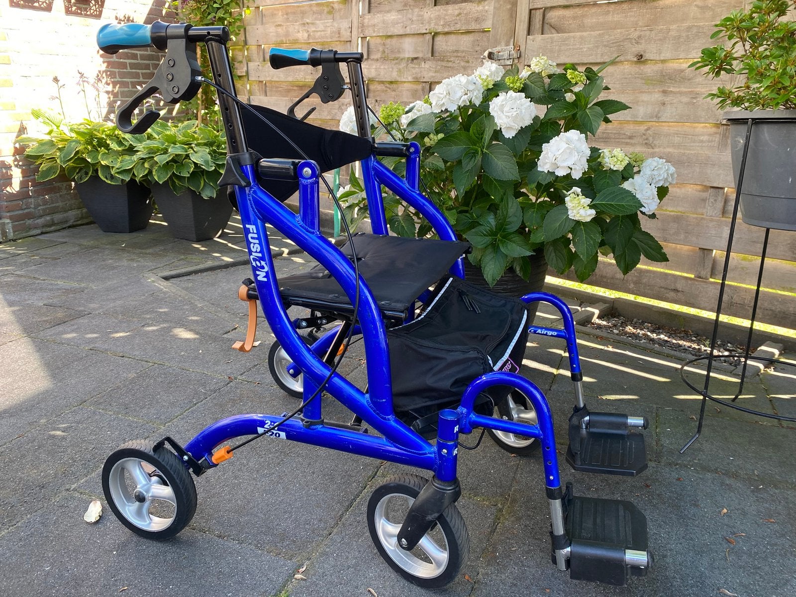 Airgo Fusion 2 in 1, Ophalen, Gebruikt, Duwrolstoel
