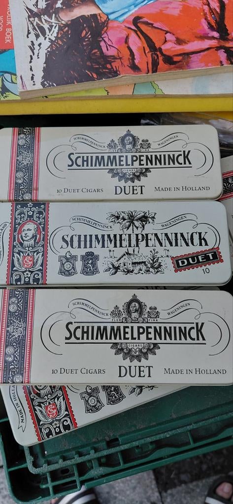 Sigaren Vintage Schimmelpenninck Duet  - perfecte staat 8st, Ophalen of Verzenden, Zo goed als nieuw, Overige, Overige merken