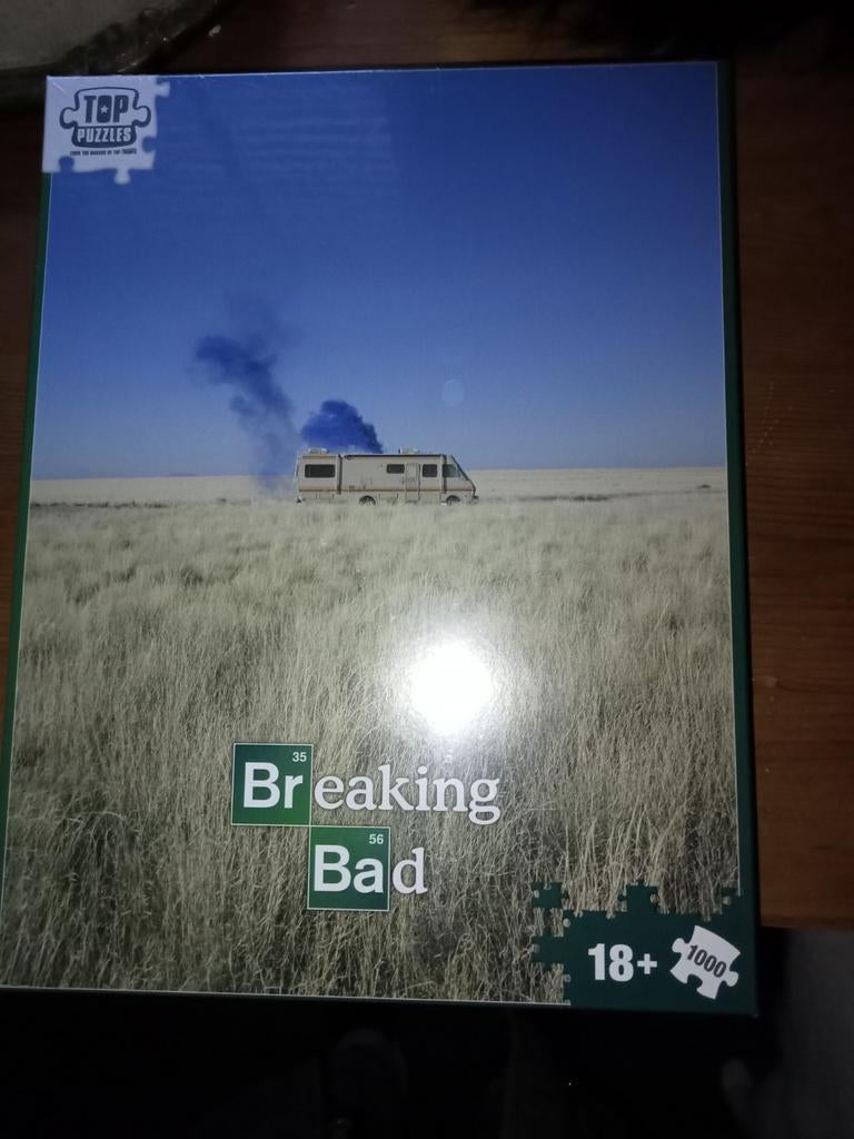 Nieuwe puzzel, " Breaking Bad" 1000 stukjes, Ophalen of Verzenden, 500 t/m 1500 stukjes, Nieuw