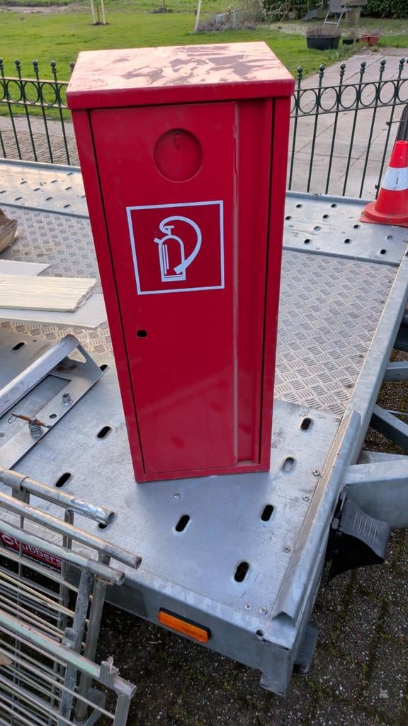 Brandblusser kastje - ook voor pakketjes, Ophalen of Verzenden