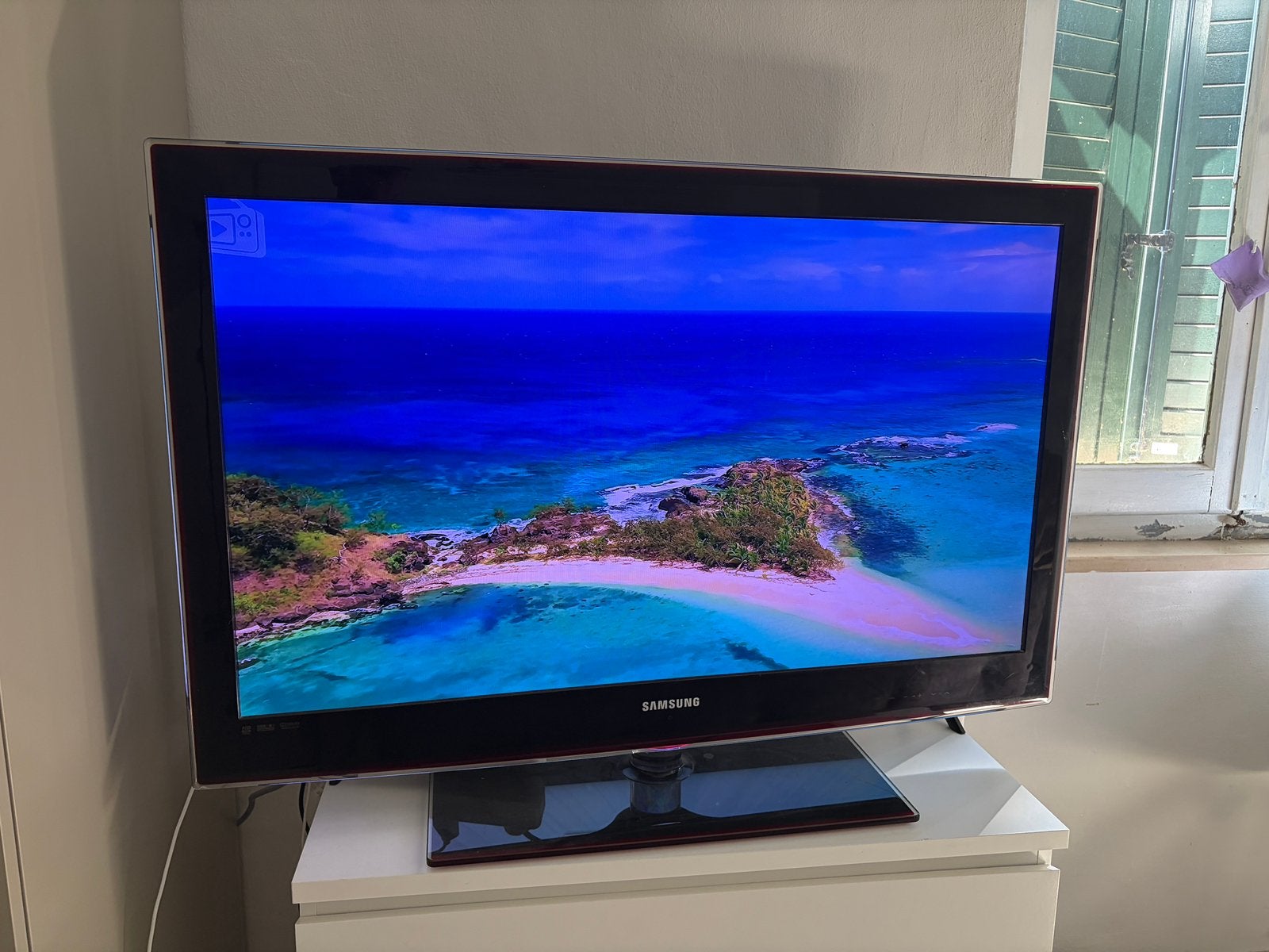 Samsung tv 40inch, Ophalen, 50 Hz, Zo goed als nieuw, Samsung
