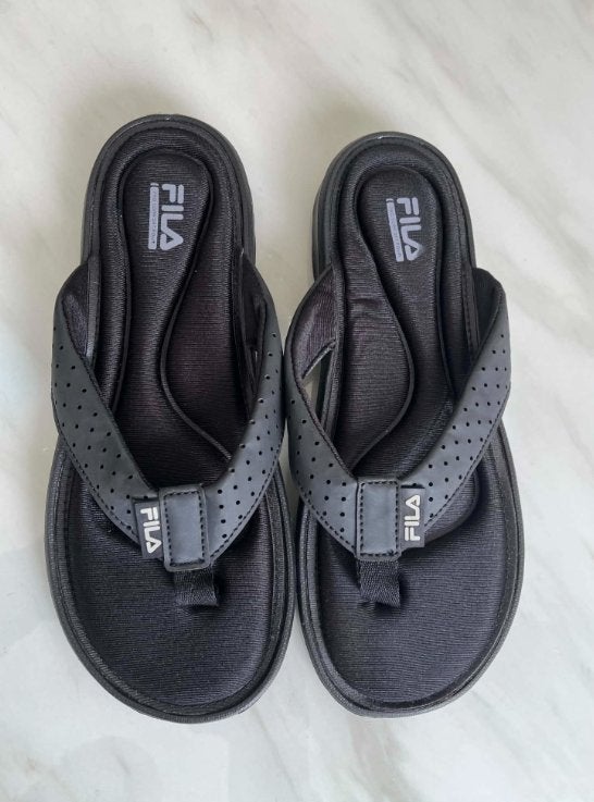 Fila Heren teenslippers, Zwart, Overige typen, Nieuw, Ophalen of Verzenden