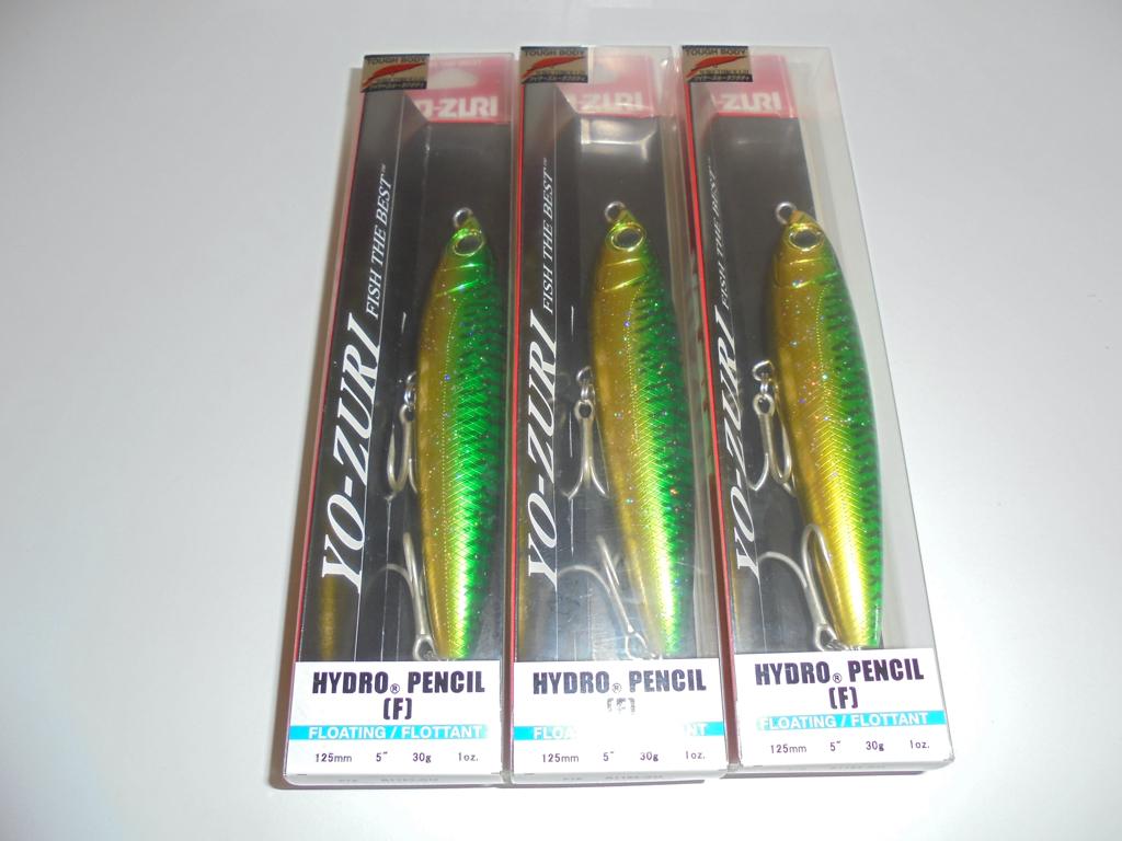 Big Game YO-ZURI Hydro Pencil Floating 12,5cm 30g Rapala., Watersport en Boten, Ophalen of Verzenden, Nieuw, Overige typen
