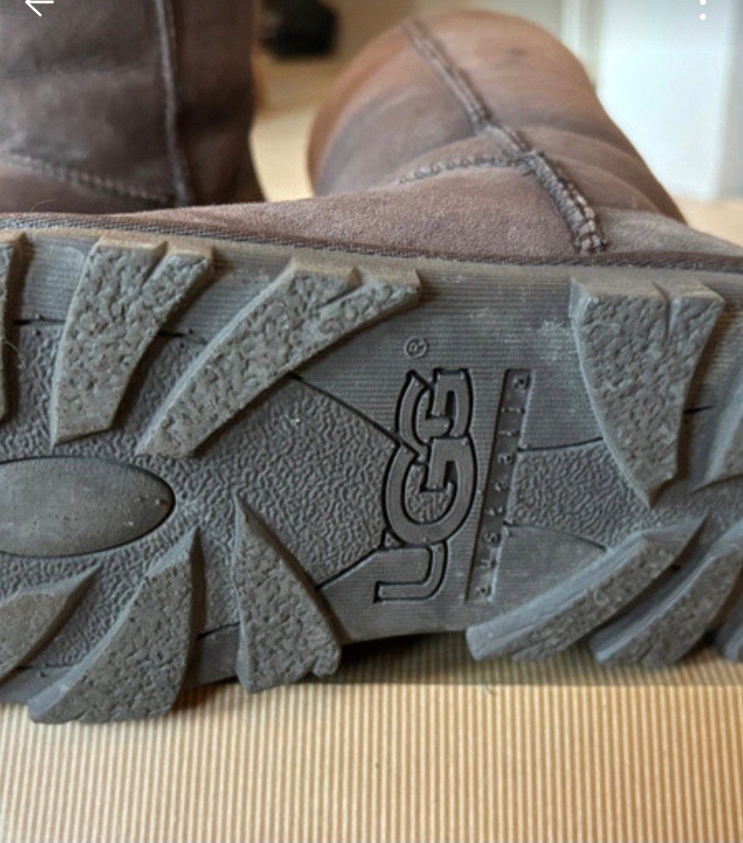 UGGS, Kleding | Dames, Hoge laarzen, UGG, Bruin, Ophalen of Verzenden