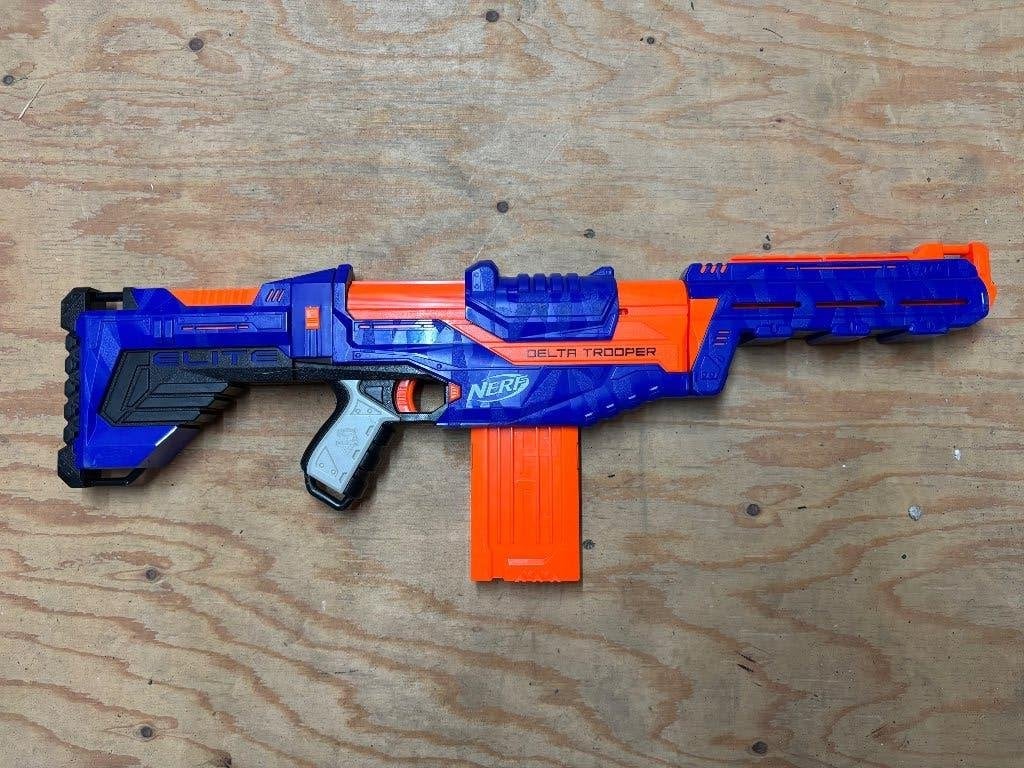 NERF - delta trooper, Kinderen en Baby's, Speelgoed | Buiten | Actiespeelgoed, Ophalen of Verzenden, Zo goed als nieuw