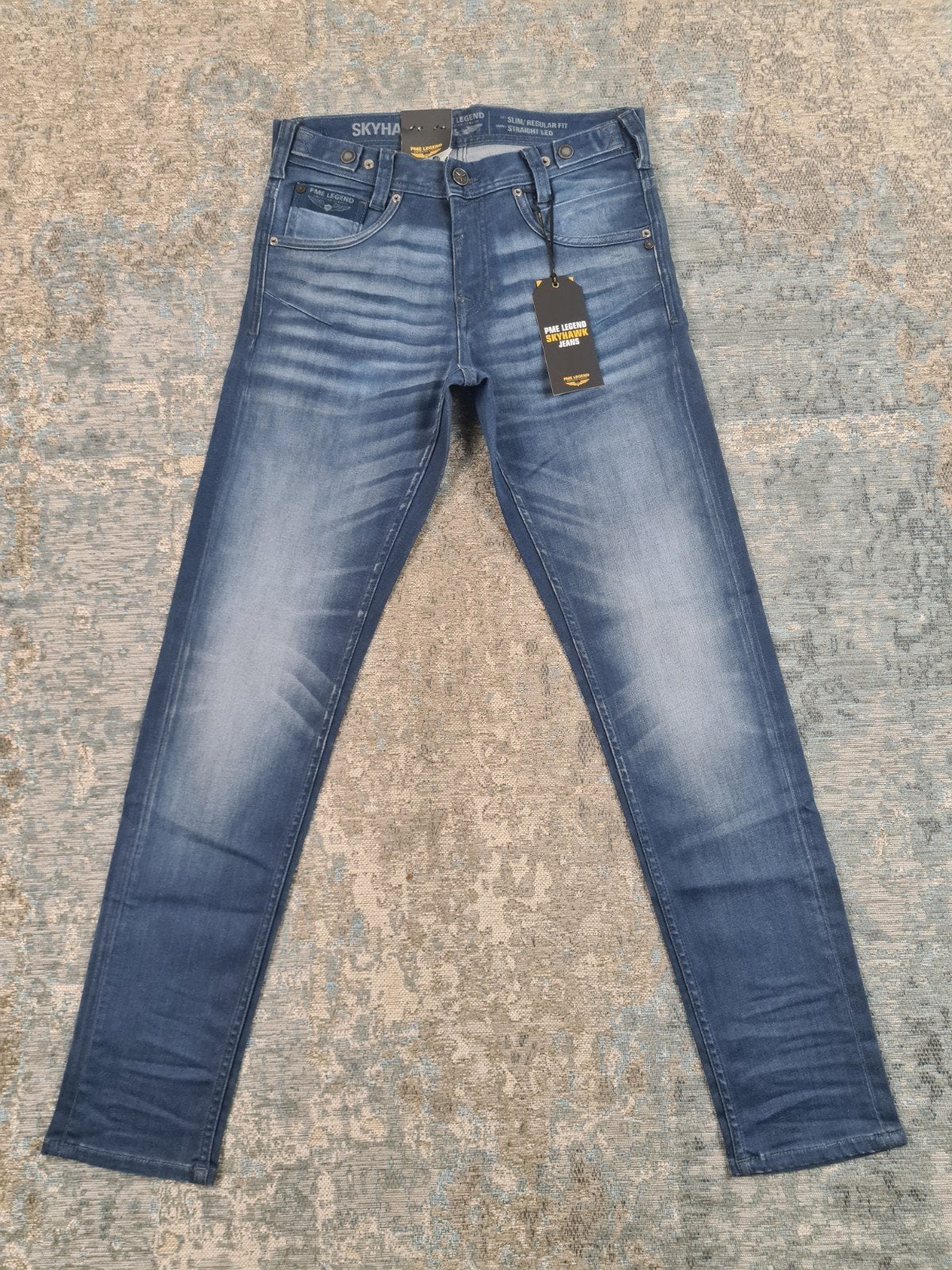 PME Skyhawk W29 L32 NIEUW Slim STRETCH Bronno2932 Blue/Grey, New Yorkstraat 50, 1175 RD Lijnden, https://www.justbrands.nl/klantenservice