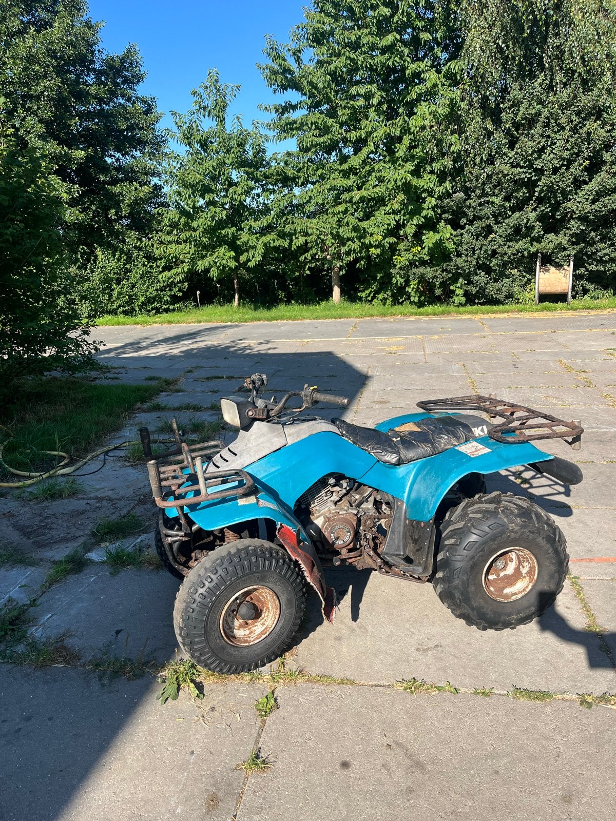 Suzuki LT 160 Quad - Opknapper/Onderdelen, Ophalen, Gebruikt, 160 cc, Overige typen
