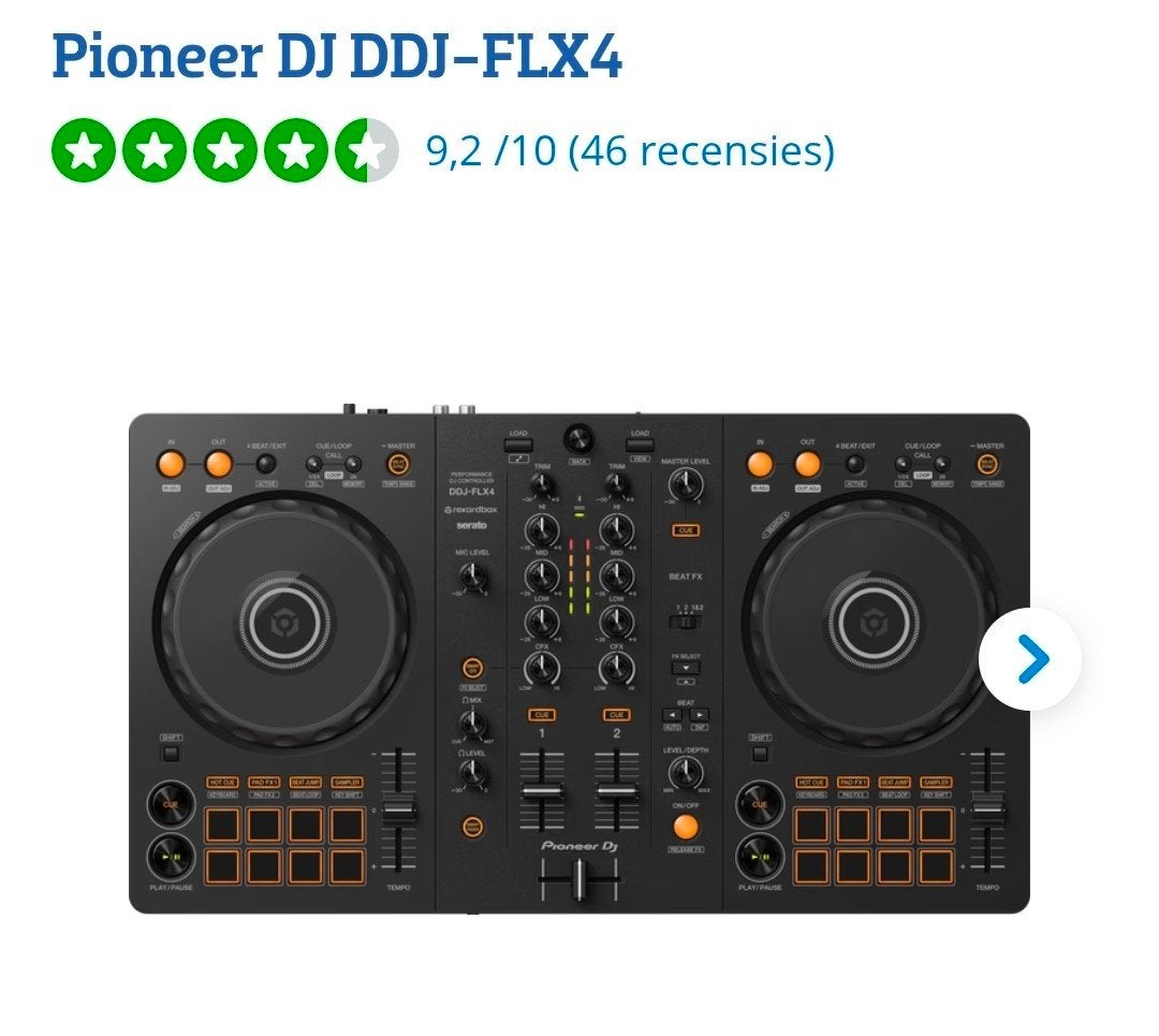 Dj set pioneer FLX4 (2025), Muziek en Instrumenten, Dj-sets en Draaitafels, Ophalen, Nieuw, Dj-set, Pioneer