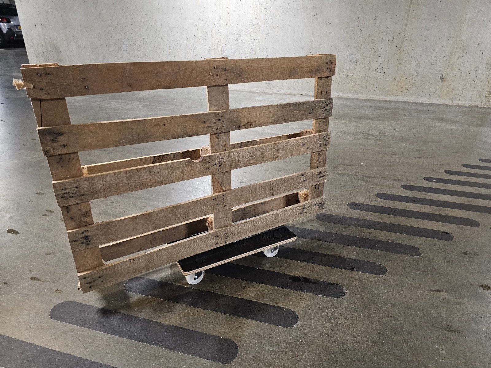 Houten pallet gratis, Doe-het-zelf en Verbouw, Hout en Planken, Ophalen, Vuren, Minder dan 200 cm, Pallet