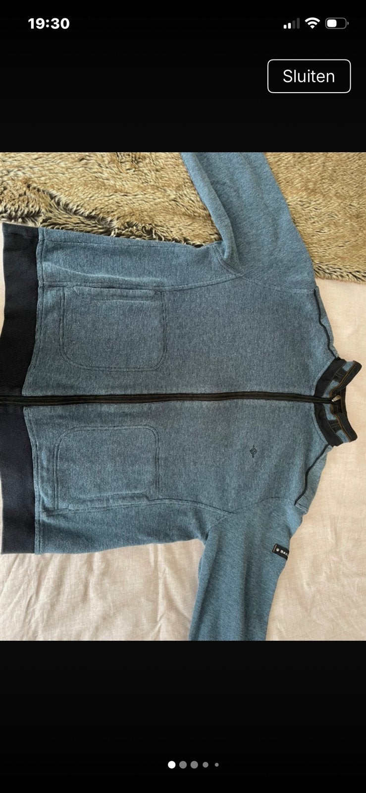 Baileys heren vest XL, Ophalen of Verzenden, Zo goed als nieuw, Maat 56/58 (XL), Blauw