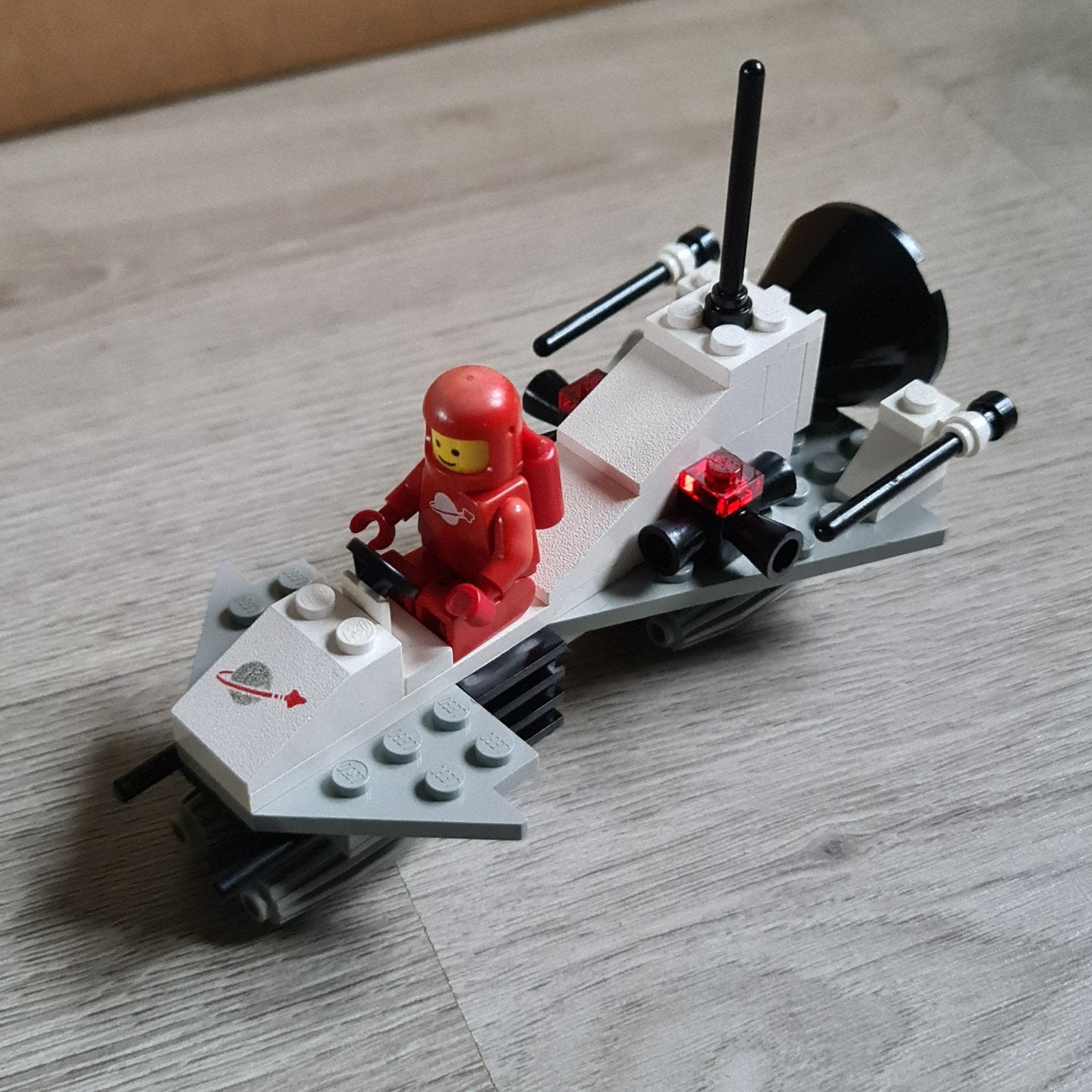 Lego 6842 Small Space Shuttle Craft compleet, Kinderen en Baby's, Gebruikt, Lego, Ophalen of Verzenden, Space