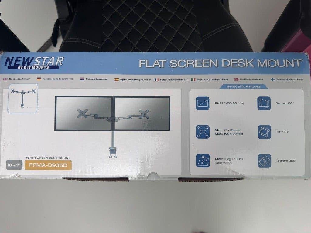 Newstar flatscreen mount FPMA-D935D, Ophalen, Zo goed als nieuw, Onbekend, Overige resoluties
