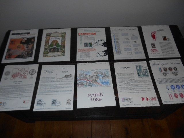 Eerste dagbladen Frankrijk 1988 tot 1996, Ophalen of Verzenden, Buitenland