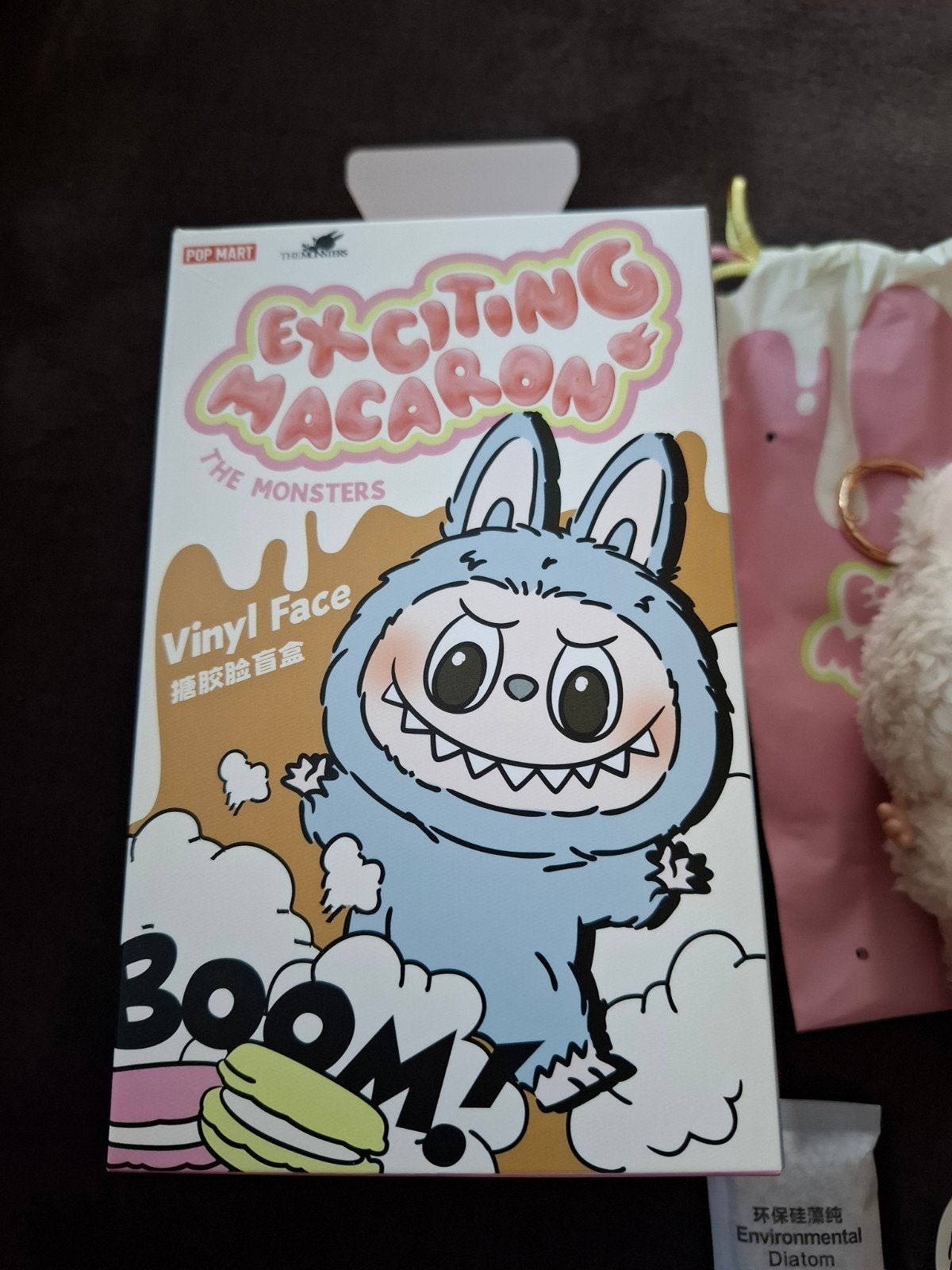 Pop Mart The Monsters Exciting Macaron Vinyl Face, Overige karakters, Overige typen, Nieuw, Ophalen of Verzenden
