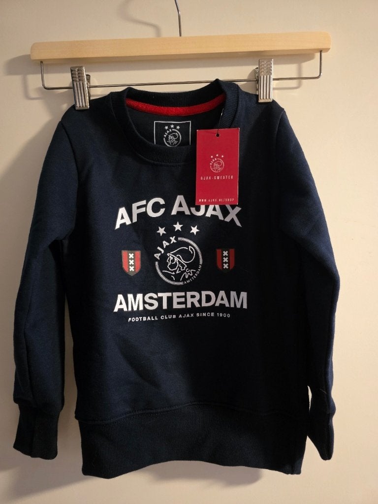 Nieuw Ajax Trainingspak (Trui mt 116/122 - Broek mt 104/110), Ajax, Jongen of Meisje, Nieuw, Ophalen of Verzenden