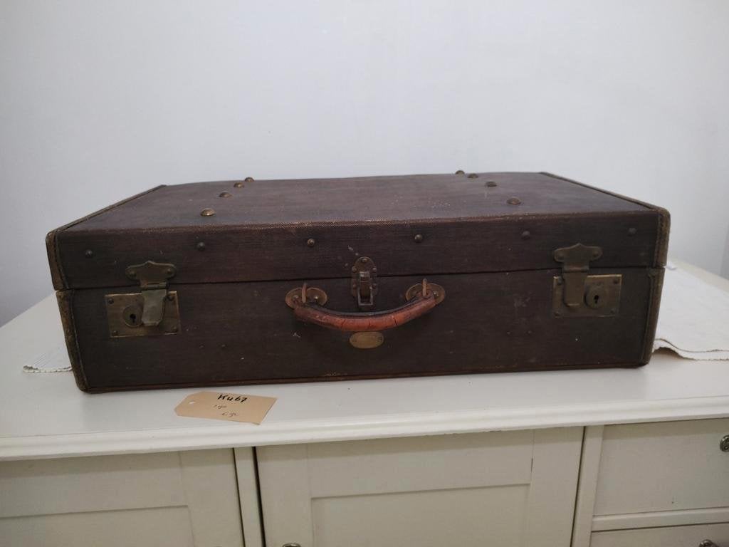 K467 LIPROSTA koffer - hutkoffer, begin 1900 zeer fraai, Overige materialen, Gebruikt, -, -