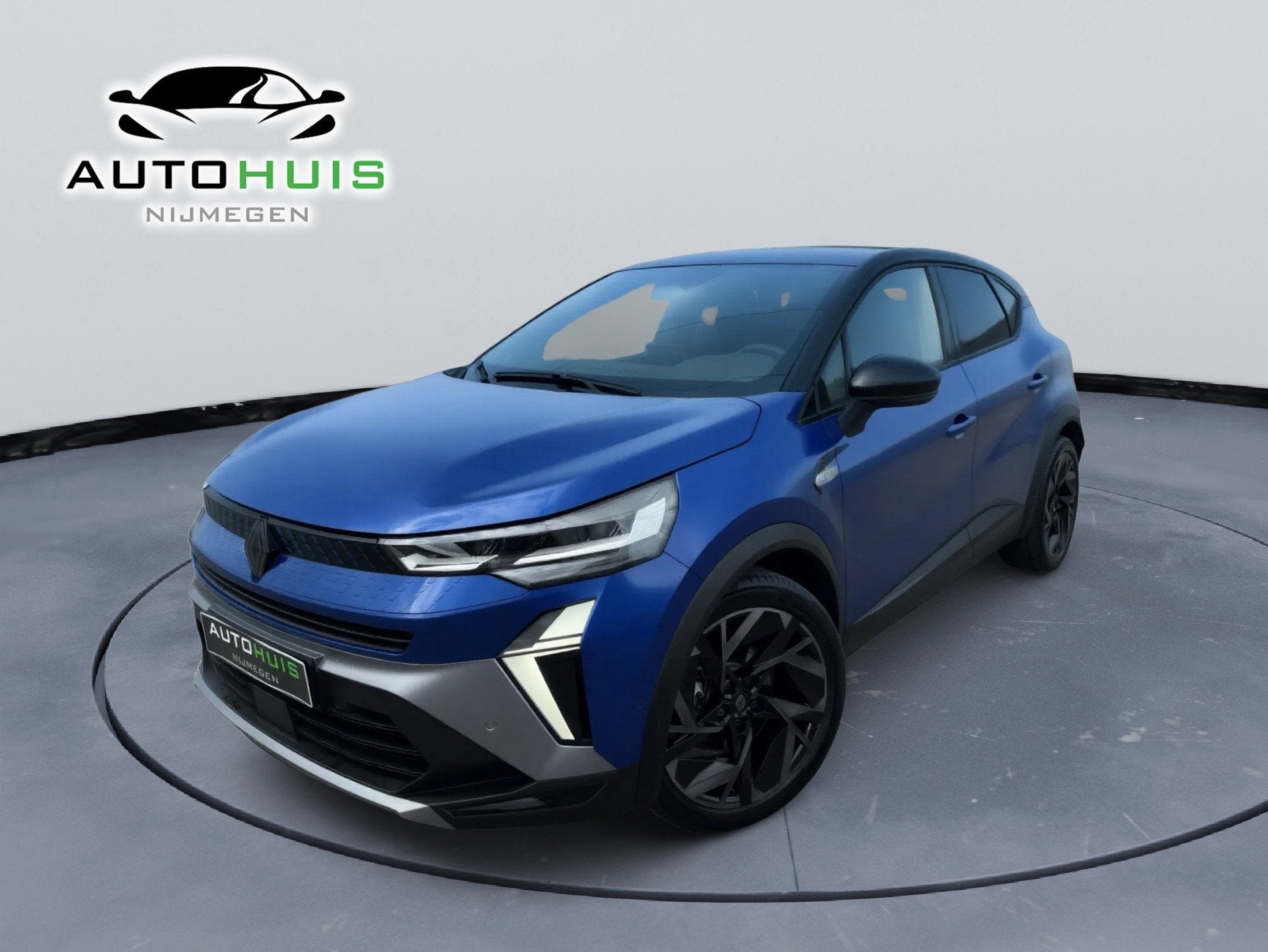 Renault Captur 1.6 E-Tech full hybrid 145 esprit Alpine 19", Auto's, 1345 kg, Stof, Gebruikt, Zwart